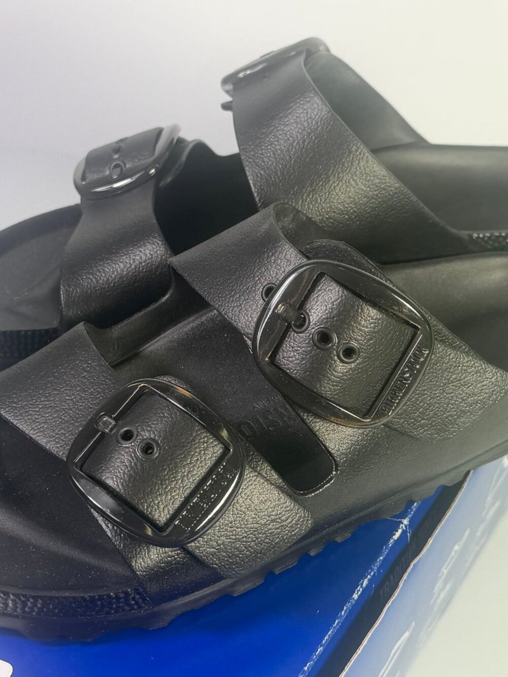 Birkenstock Arizona Big Buckle EVA Sandals Black Women's US 7 / EU 38 Narrow
